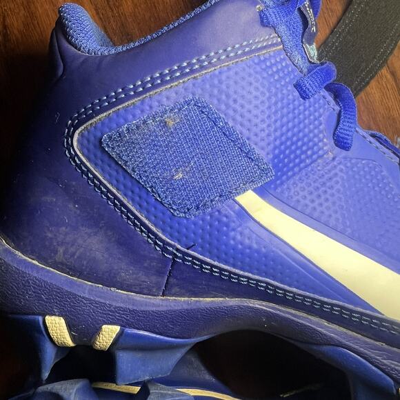 Nike Force Trout 8 Keystone 'Hyper Royal' Boys 4Y Molded Baseball Cleats - Picture 9 of 11